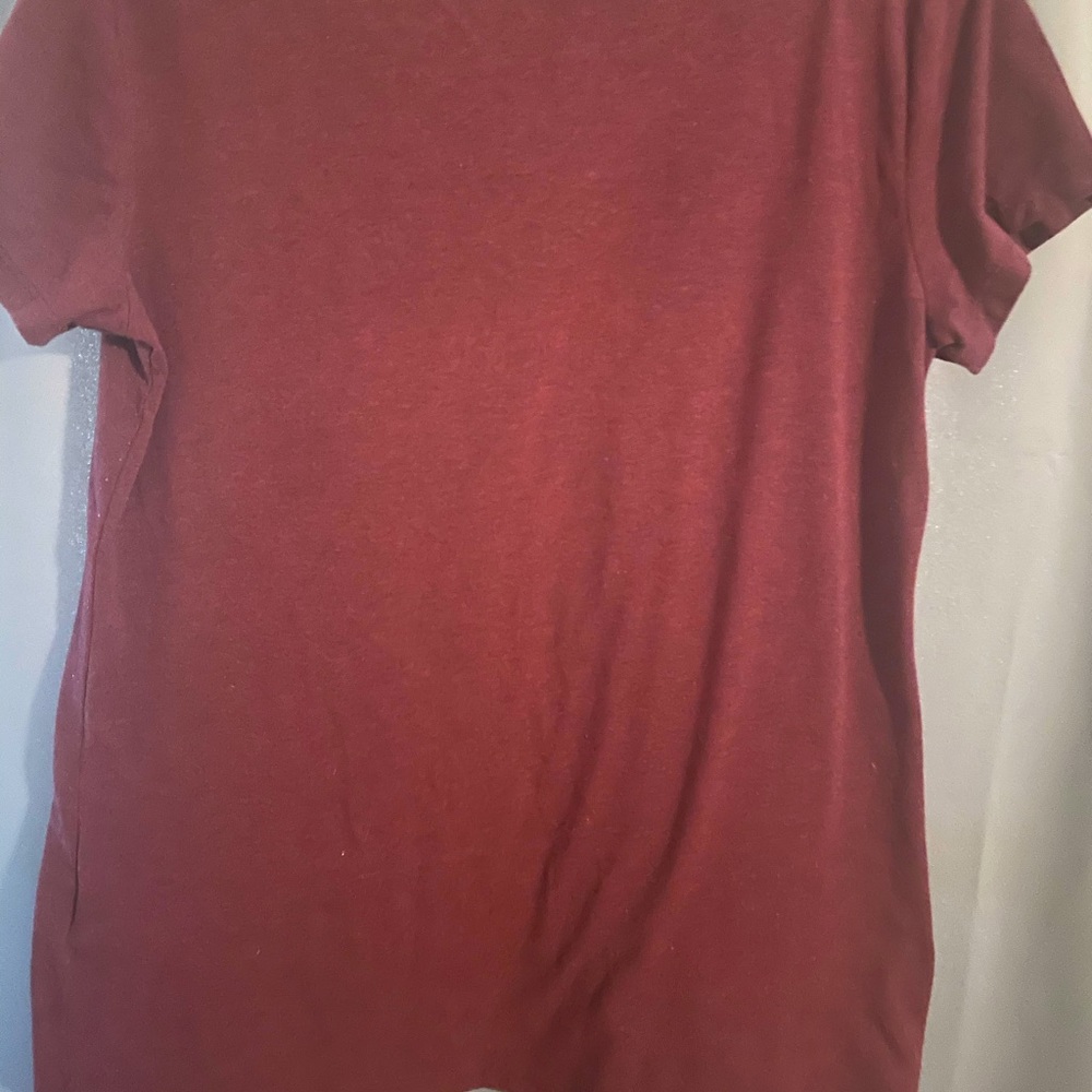 Burgundy women’s H&M Top Size L